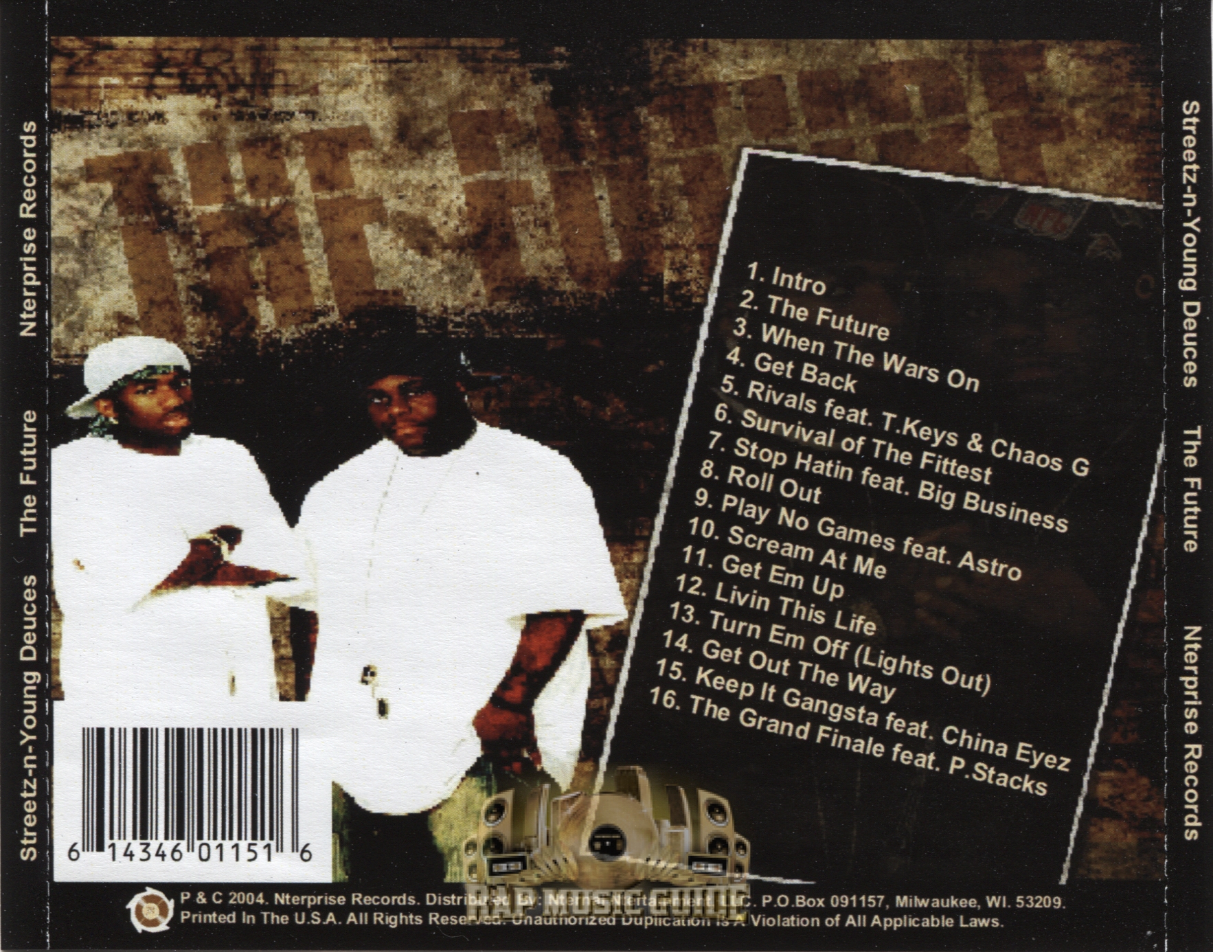 Streetz-N-Young Deuces - The Future: CD | Rap Music Guide