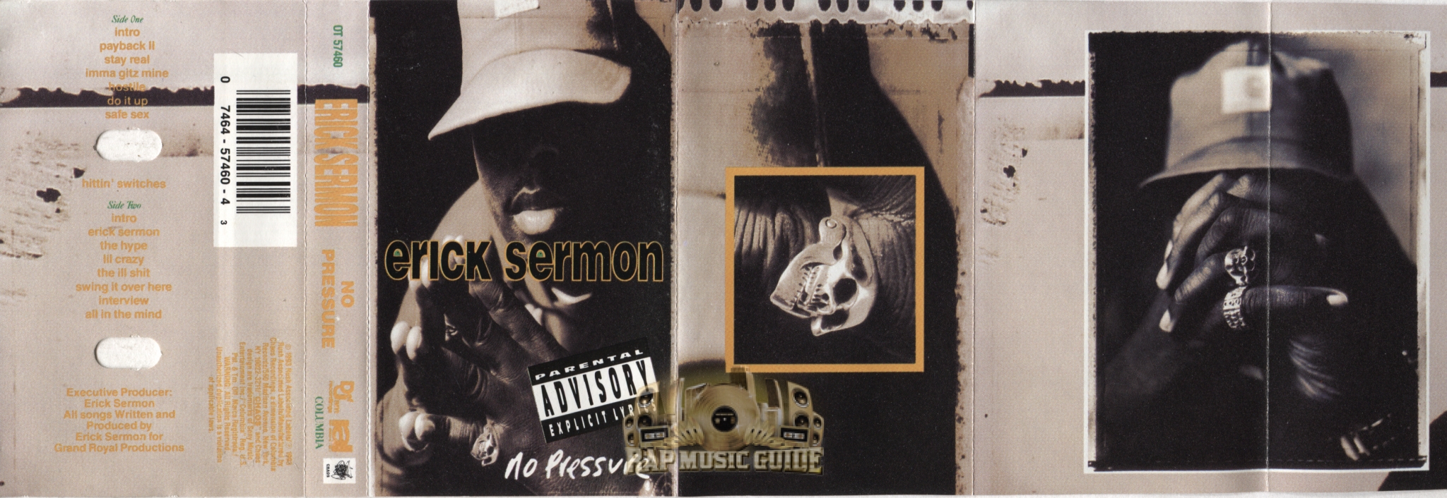 Erick Sermon - No Pressure: Cassette Tape | Rap Music Guide