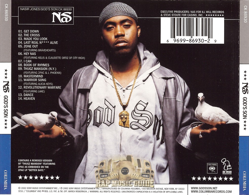 Nas - God's Son: CD | Rap Music Guide