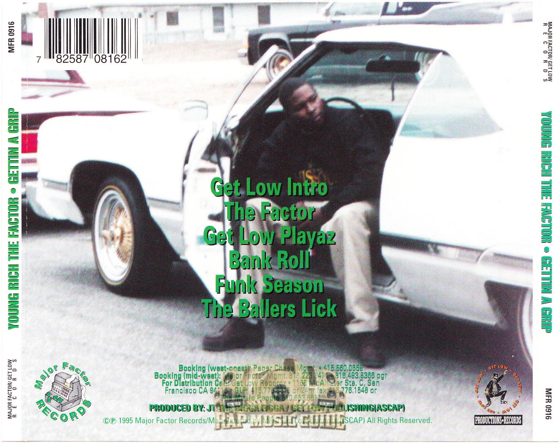 Rich the Factor - Gettin A Grip: 1st Press. CD | Rap Music Guide