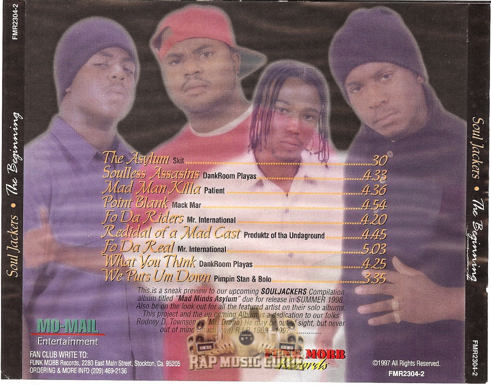 Soul Jackers - The Beginning: CD | Rap Music Guide