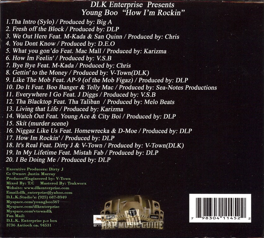 Young Boo - How I'm Rockin: CD | Rap Music Guide