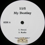 11/5 - My Destiny