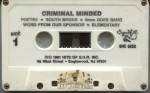 Criminal Minded - Criminal Minded