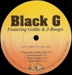 Black G - Paperchase / Thugz Anthem / Gangsta Boogie
