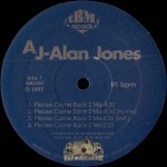 AJ Alan Jones - Peace Come Back 2 Me