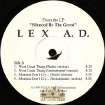 Lex A.D. - Silenced By The Greed EP