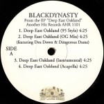 Black Dynasty - Deep East Oakland EP